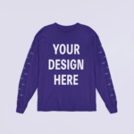 YOUR DESIGN HERE LONG SLEEVE TEE